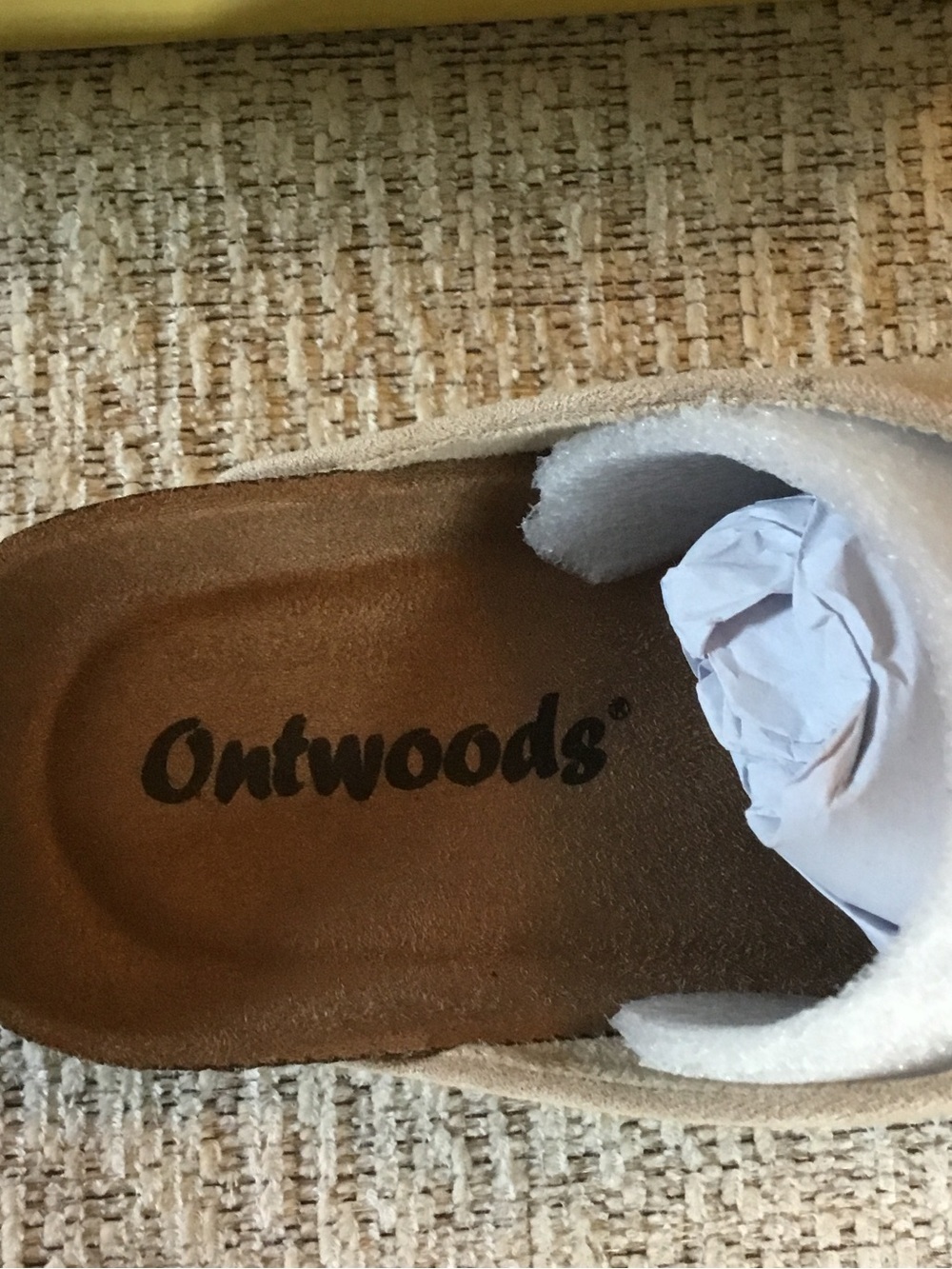 Outwoods Sand Suede Clogs with Grommets - Picture 4 of 7